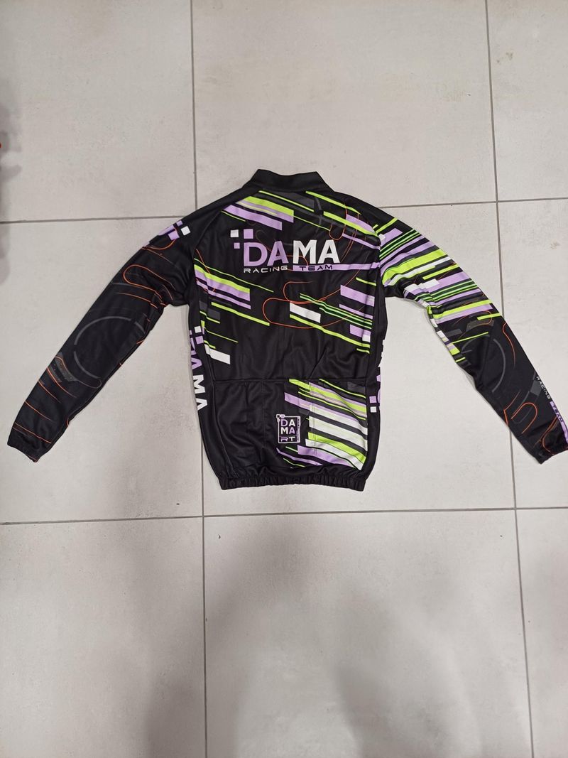Dama MAGLIA INVERNALE LEGGERA RACING TEAM S - DMRTV22-S 2020 Cycling Clothing usato