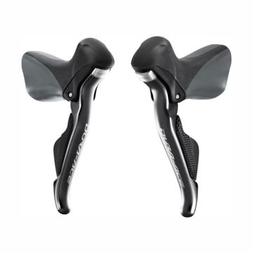 Used Shimano Dura Ace STI Di2 ST-9070 Drivetrain & Pedals