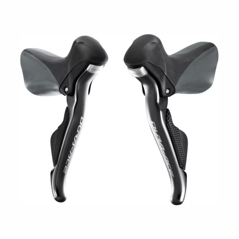 Used Shimano Dura Ace STI Di2 ST-9070 Drivetrain & Pedals