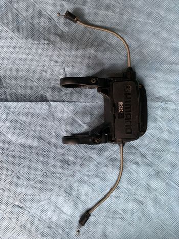 Used Shimano SL-RS36 Revoshift 3x7 Shifters with CI-DECK Indicator bike — image 2 of 5