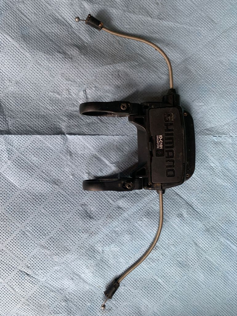 Used Shimano SL-RS36 Revoshift 3x7 Shifters with CI-DECK Indicator bike — image 2 of 5