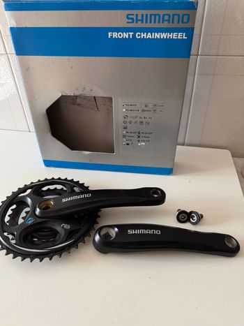 Gebrauchtes Shimano Guarnitura FC-M312 175 22/32/42 3x 7s 8s 2020 Drivetrain & Pedals