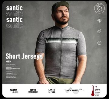 Gebrauchtes Santic Short Jersey Cycling Clothing