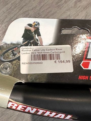Gebrauchtes Renthal Fatbar 35 Handlebar 2025 bike — Bild 2 von 2