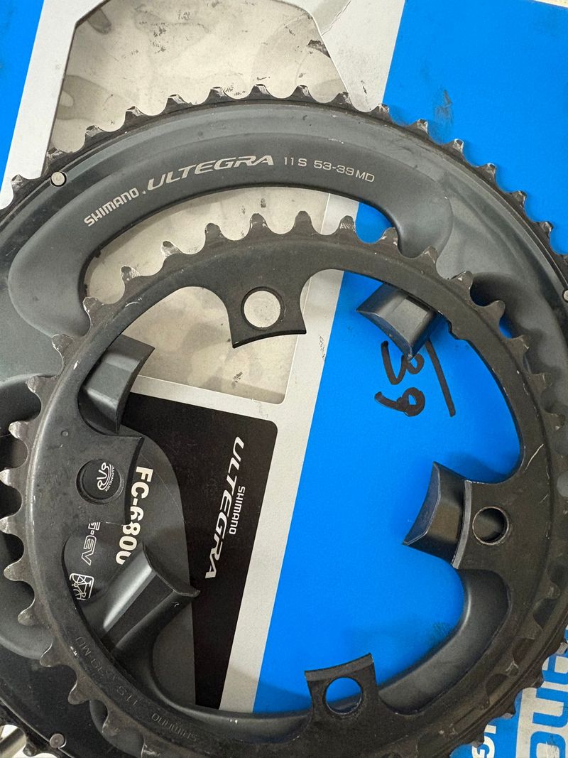 Gebrauchtes Shimano corone giarnitura ultegra 2018 Drivetrain & Pedals