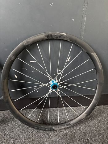 Used Bontrager Pro 37V custom wheels 2025 bike — image 5 of 5