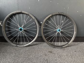 Used Bontrager Pro 37V custom wheels 2025 bike