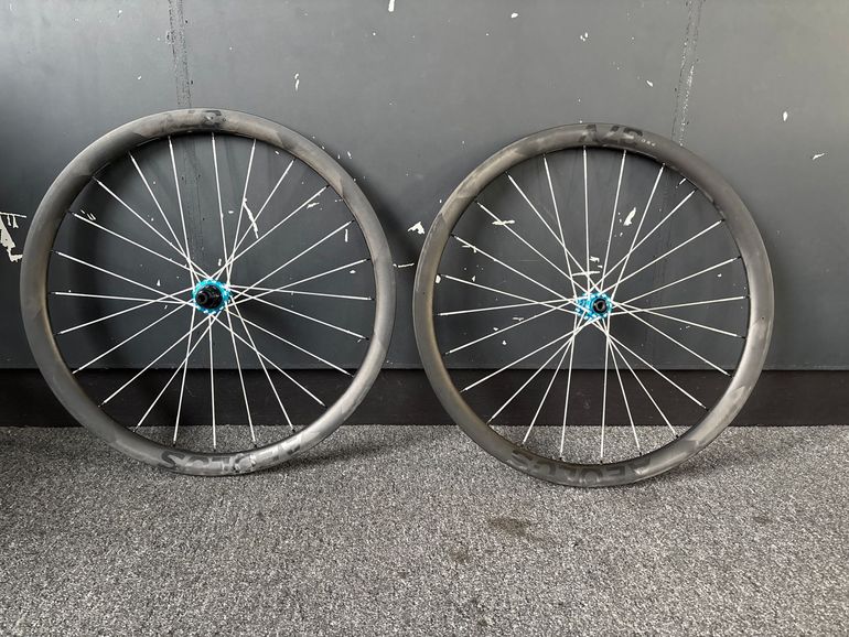 Used Bontrager Pro 37V custom wheels 2025 bike — image 1 of 5