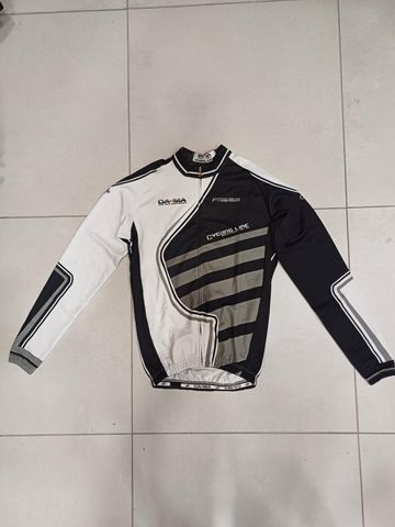 Gebrauchtes Dama MAGLIA INVERNALE LEGGERA CYCLING LINE BLACK/WHITE M - DMCL18-M 2020 Cycling Clothing