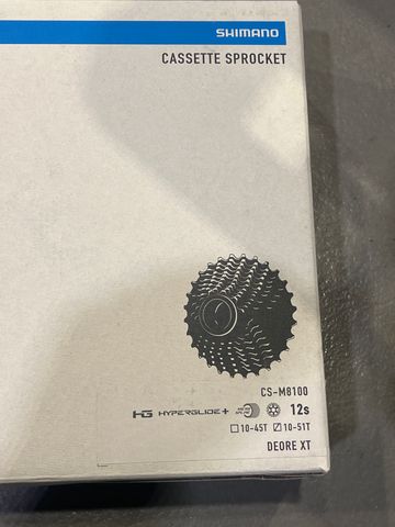 Shimano M8100 XT 2025 Drivetrain & Pedals usato