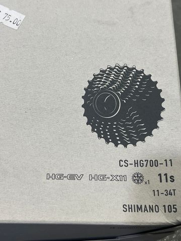 Brugt Shimano 105 11s 2025 Drivetrain & Pedals