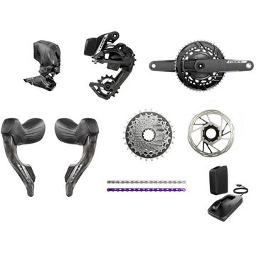 Used Sram Force AXS E1 2x12-speed Crankset with Powermeter 2025 Drivetrain & Pedals