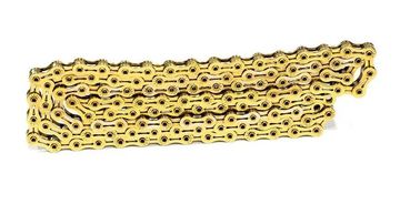 Brugt yaban YBN Soulchain 10 Speed Chain Ti Super Lite Gold Drivetrain & Pedals