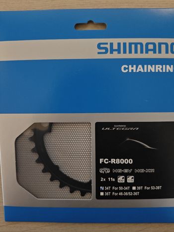 Shimano, Ultegra 11s chainring 34T