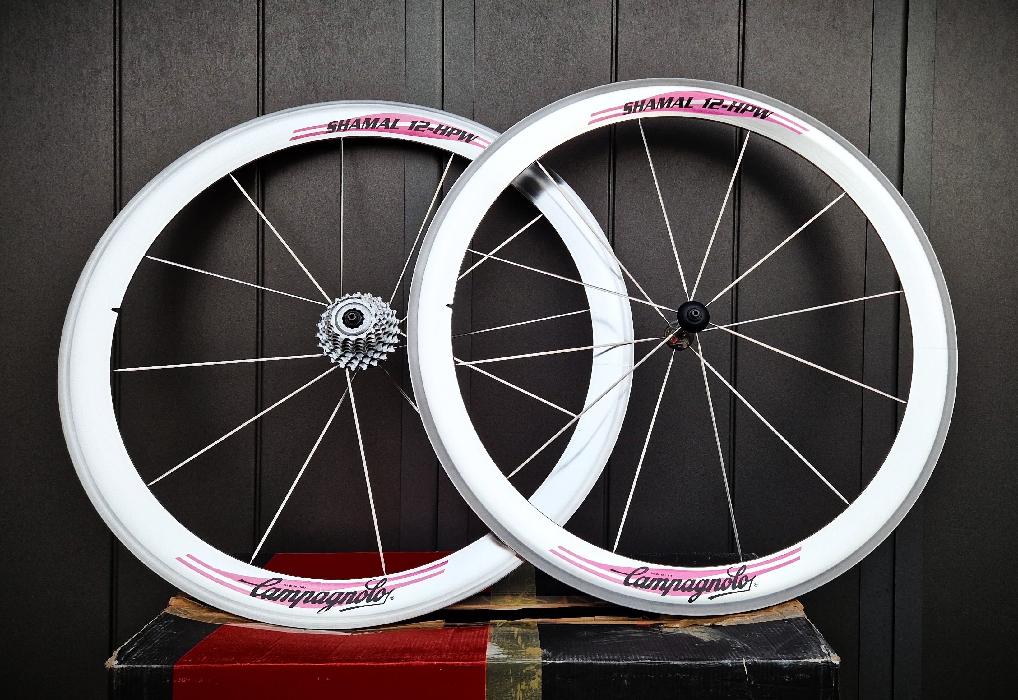 訳ありカンパニョーロ CAMPAGNOLO シャマル SHAMAL 12-HPW TITANIUM