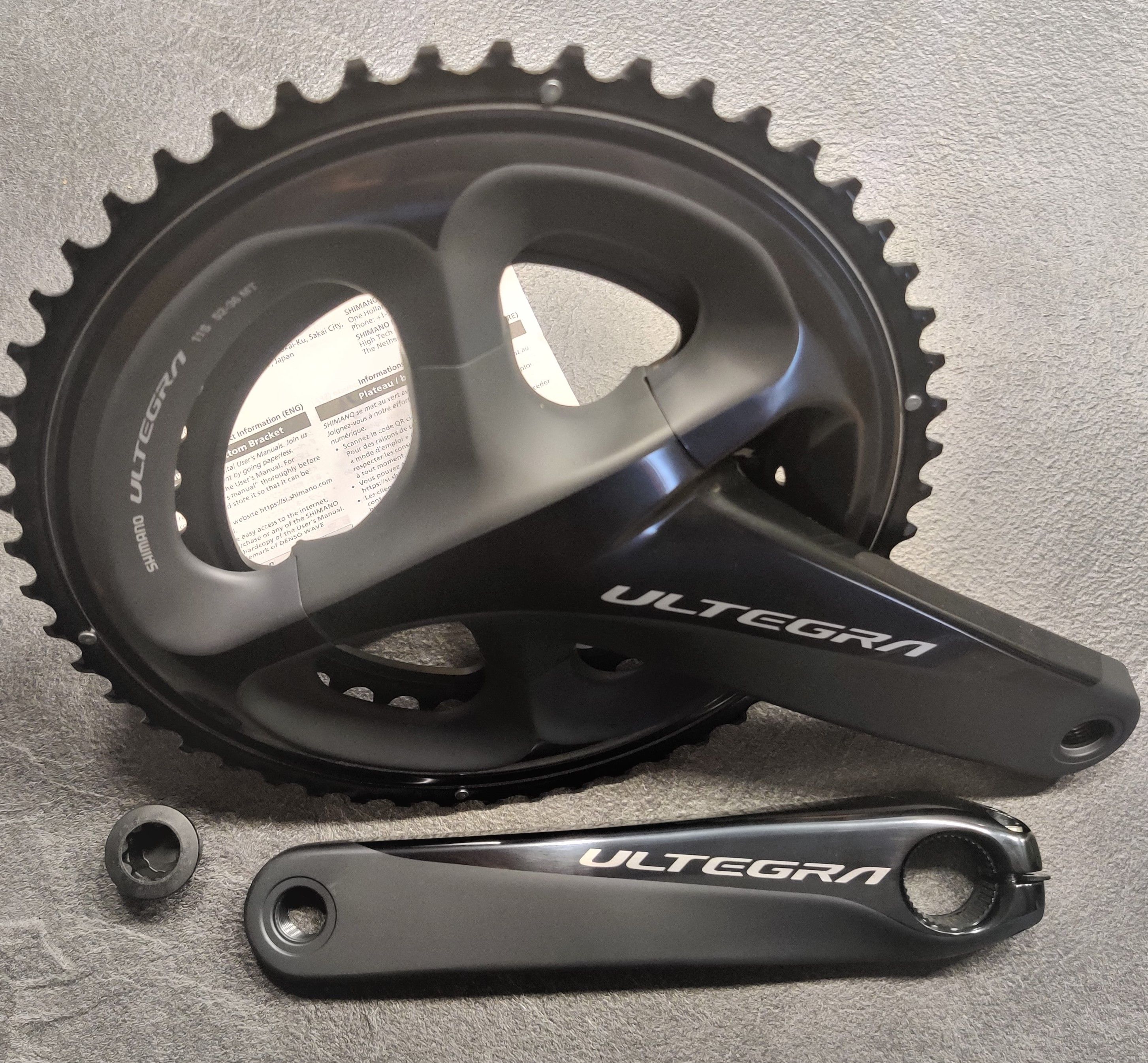 Shimano 172.5mm Ultegra FC-R8000 Crankset Road - SHIMANO 0 R8000
