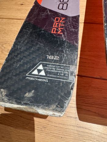 Used Fischer all-mountain ski 182cm 2019 bike — image 4 of 8