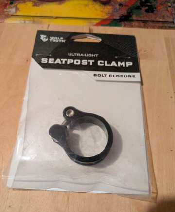 Wolf Tooth seat clamp 31, 6mm 2024 Saddles & Seatposts d'occasion