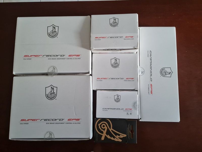 Campagnolo Super Record EPS V4 12-speed Groupset de segunda mano