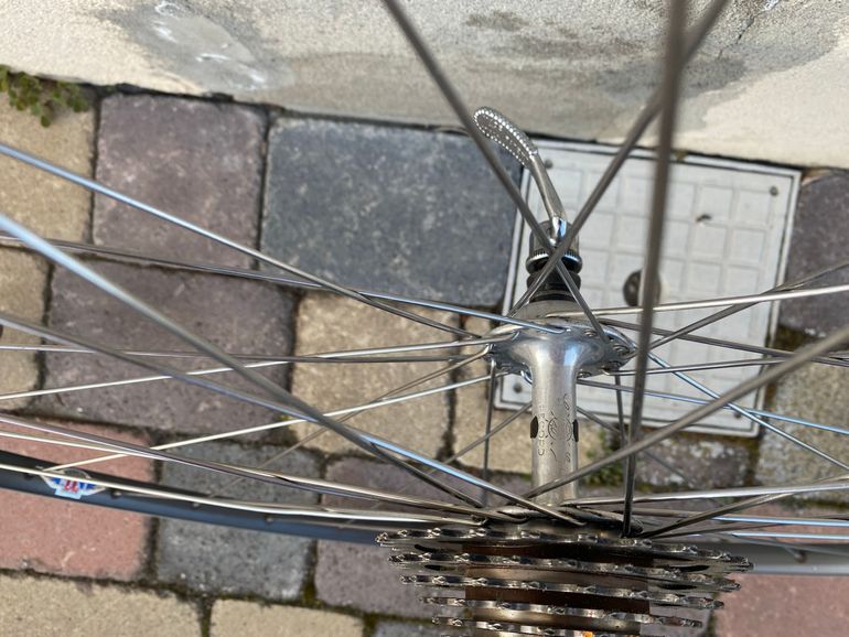 Used nisi hr22 mozzi compagnolo record 1990 bike — image 2 of 3