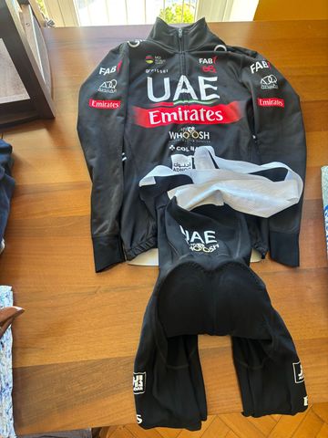 Brugt Pissei Salopette invernale UAE 2023 Cycling Clothing