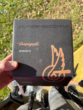 Gebrauchtes Campagnolo cassette 10-27 Campagnolo Super Record Wireless état neuf 2024 Groupset