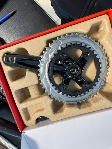 Used Sram Rival AXS Crankset 172.5mm 48-35 12-speed DUB bike — image 2 of 9