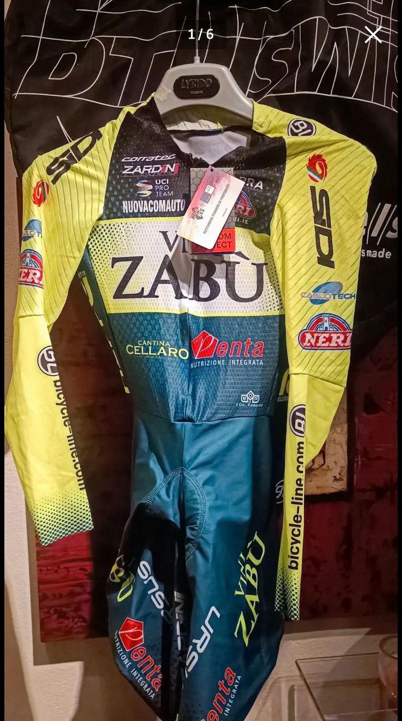 Brugt 2023 Body da cronometro taglia M Cycling Clothing