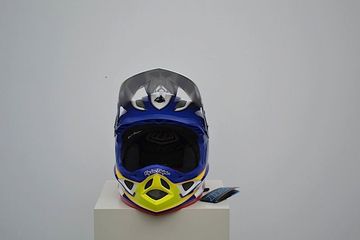 Käytetty Troy Lee Designs D3 SPEED BLUE/WHITE size M bike — kuva 8 / 11