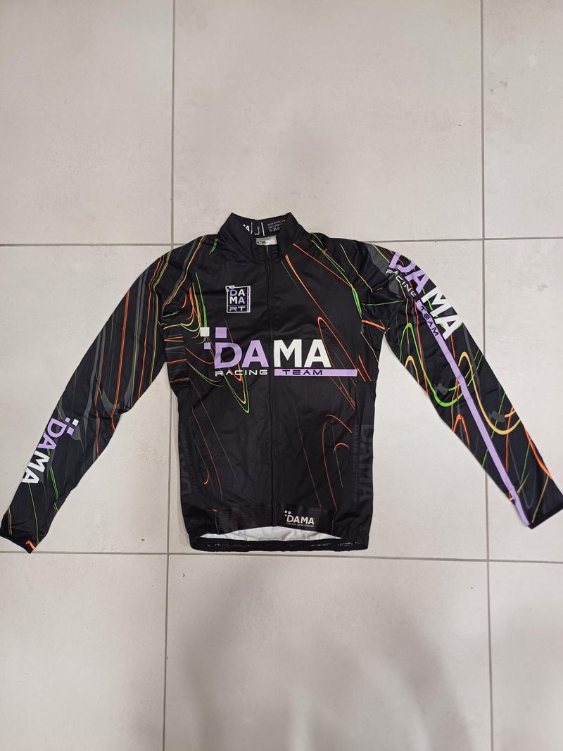 Used Dama MAGLIA INVERNALE LEGGERA RACING TEAM BLACK/PURPLE M - DMRTP15-M 2020 Cycling Clothing