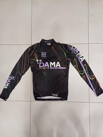 Dama, MAGLIA INVERNALE LEGGERA  RACING TEAM BLACK/PURPLE L - DMRTP15-L