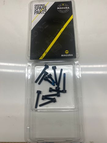 Magura Flat Mount Bolt Set Rear Wheel - T25 Torx, Magura Flat Mount Bolt Set Rear Wheel - T25 Torx