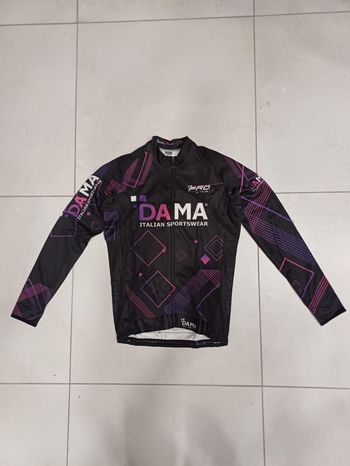 Dama, MAGLIA INVERNALE LEGGERA  PRO LINE BLACK/PURPLE M - DMPLP1-M