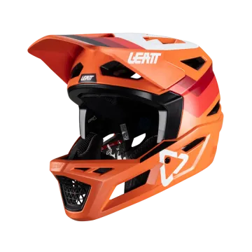 Gebrauchtes LEATT Casco LEAT MTB Gravity 4.0 INTEGRALE ARANCIO 2025 Cycling Accessories