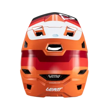 Brugt LEATT Casco LEAT MTB Gravity 4.0 INTEGRALE ARANCIO 2025 bike — billede 4 af 5