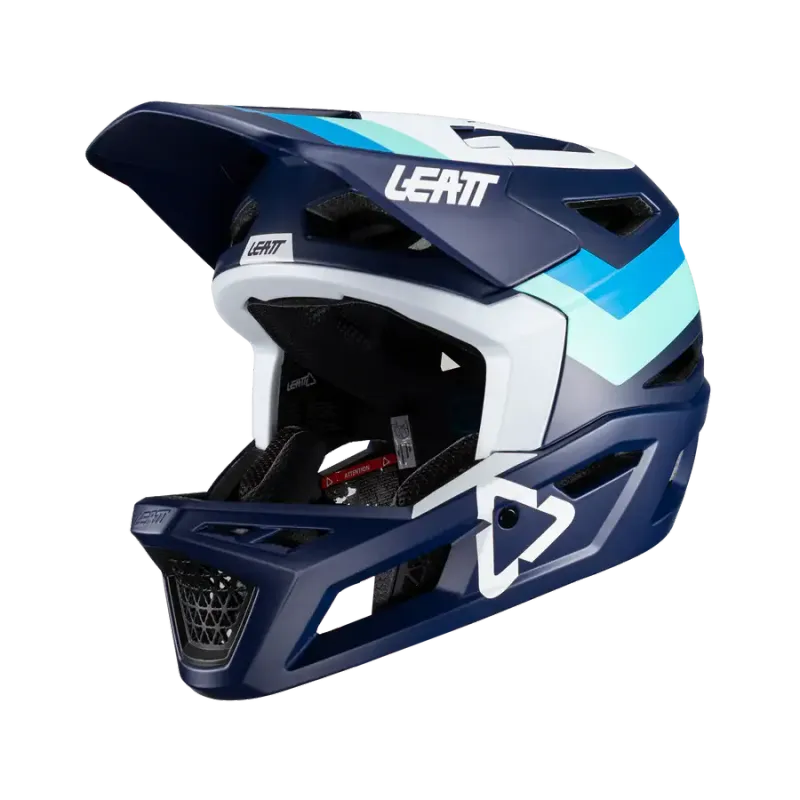 Używany LEATT Casco MTB LEATT Gravity 4.0 BLU 2025 Cycling Accessories