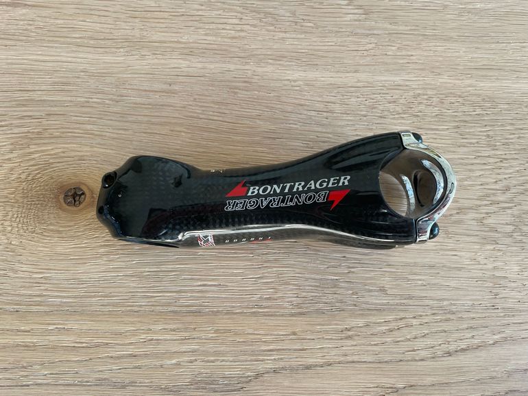Used Bontrager Bontrager XXX Race Lite Carbon Stem 120mm bike — image 3 of 7