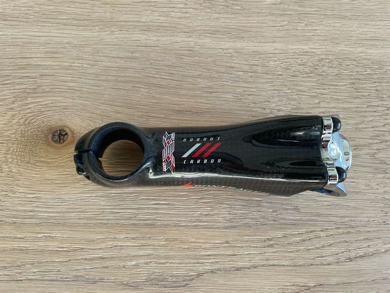 Used Bontrager Bontrager XXX Race Lite Carbon Stem 120mm bike — image 2 of 7