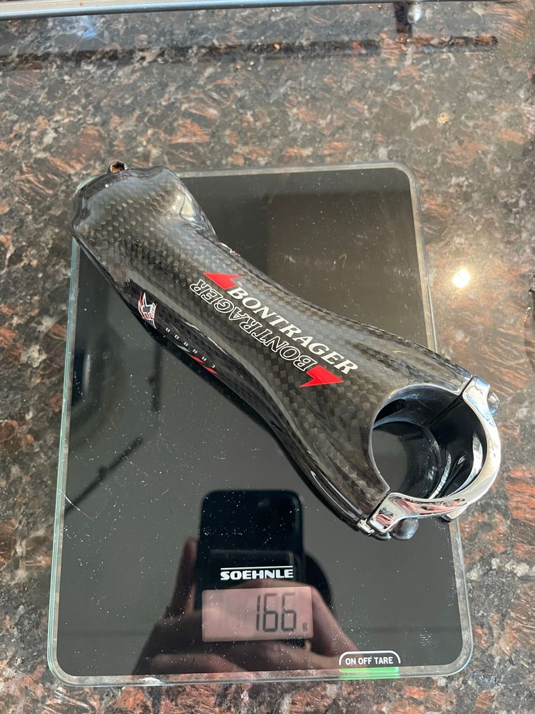Used Bontrager Bontrager XXX Race Lite Carbon Stem 120mm bike — image 7 of 7