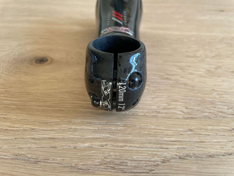 Used Bontrager Bontrager XXX Race Lite Carbon Stem 120mm bike — image 6 of 7