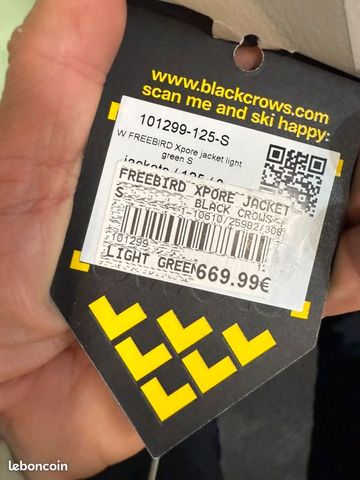 Tweedehands Black Crows Freebird Xpore Jacket bike — afbeelding 3 van 3