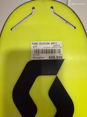 Used Scott Pure Mission 98TI 2025 177cm 2025 bike — image 3 of 3