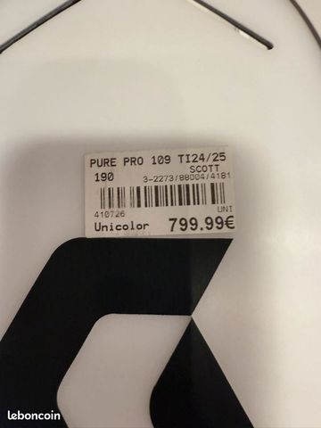 Used Scott Pure Pro 109 TI 2025 190cm 2025 bike — image 2 of 3