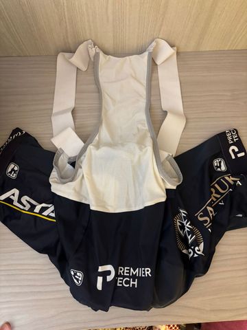 Used 2022 Astana Salopette Cycling Clothing