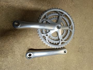 Campagnolo Mirage Triple Plateau Crankset Drivetrain & Pedals usato