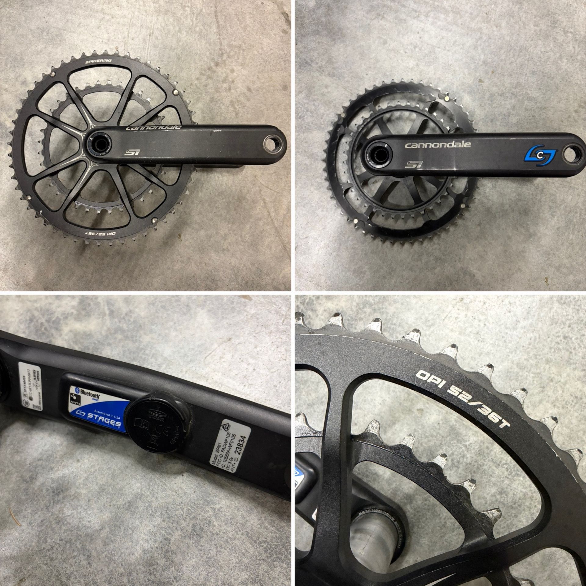 Pédalier Cannondale HOLLOWGRAM SiSL2 – BB30, 172,5 Mm, Occasion (Japon)