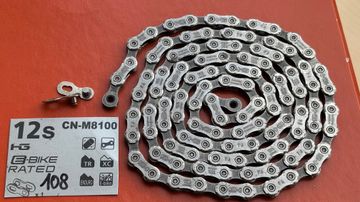 Used Shimano Waxed chain CN-M8100 - 108 Links bike — image 3 of 3