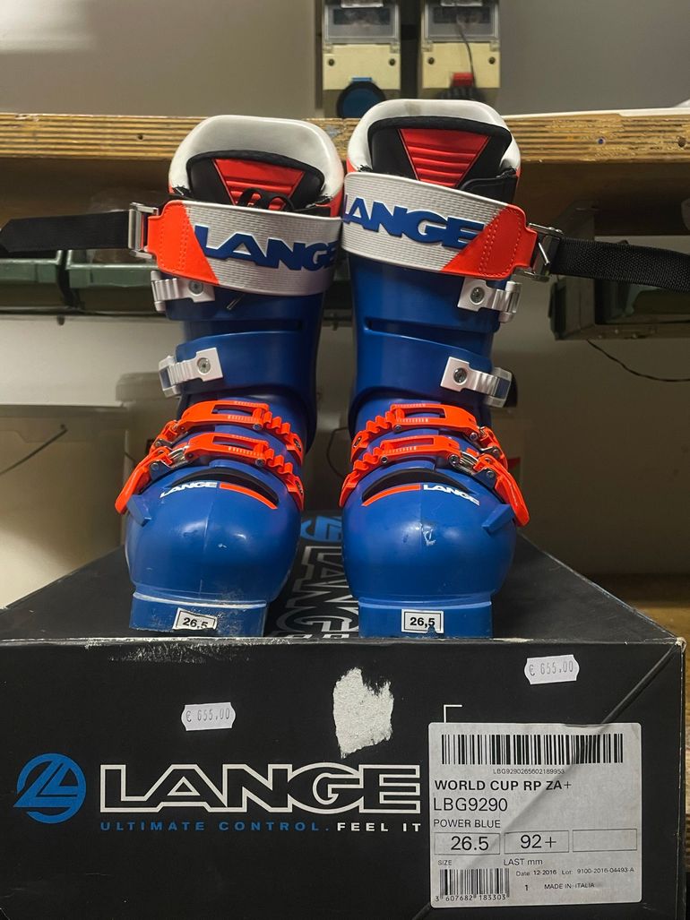 Chaussures De Ski LANGE World Cup RS ZJ - Neuves Sous Blister
