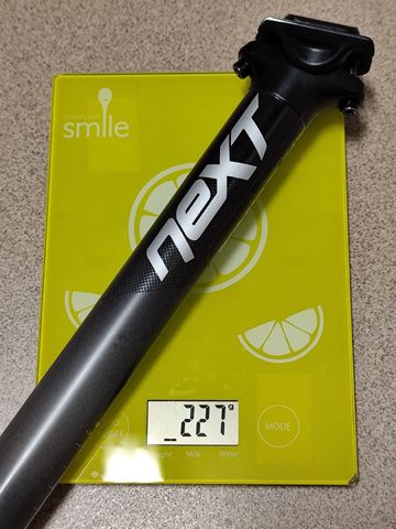 Used 2022 Race Face Next SL Seatpost 30.9mm Carbon 228g bike — image 2 of 11