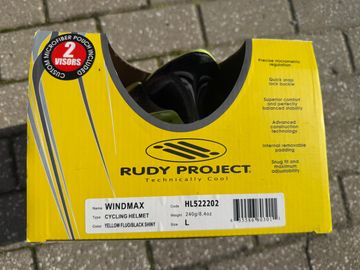 Używany Rudy Prodect Rudy Project Windmax Helmet bike — zdjęcie 3 z 4